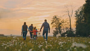 Planes familiares en otoño