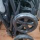 SE VENDE silla gemelar en línea gris
